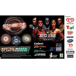 Justice League Spinner Premium Promo
